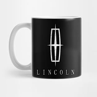 Distressed Lincoln Retro Style Mug